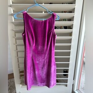 Holiday Velvet Mini Dress